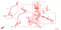 MAITRE CYLINDRE DE FREIN ARRIERE pour Honda SH 150 ABS SPECIAL 2F de 2013