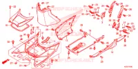 MARCHE PIEDS pour Honda SH 150 ABS SPECIAL 2F de 2013
