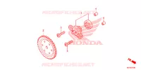 POMPE A HUILE pour Honda SH 150 ABS SPECIAL 2F de 2013