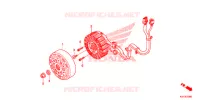 ROTOR   STATOR pour Honda SH 150 ABS SPECIAL 2F de 2013