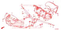 GUIDON   CARENAGE pour Honda SH 150 ABS SPECIAL 3ED de 2013