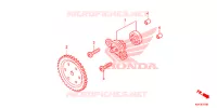 POMPE A HUILE pour Honda SH 150 ABS SPECIAL 3ED de 2013