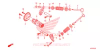 ARBRE A CAMES   SOUPAPE pour Honda SH 150 ABS D SPECIAL 2F de 2013