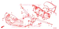 GUIDON   CARENAGE pour Honda SH 150 ABS D SPECIAL 2F de 2013