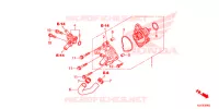 POMPE A EAU pour Honda SH 150 ABS D SPECIAL 2F de 2013
