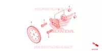 POMPE A HUILE pour Honda SH 150 ABS D SPECIAL 2F de 2013