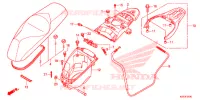 SELLE   COFFRE pour Honda SH 150 ABS D SPECIAL 2F de 2013