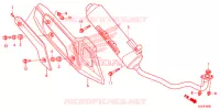SILENCIEUX D'ECHAPPEMENT pour Honda SH 150 ABS D SPECIAL 2F de 2013