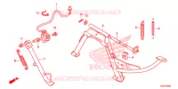 BEQUILLE pour Honda SH 150 D SPECIAL 3F de 2013
