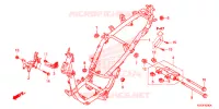 CADRE pour Honda SH 150 D SPECIAL 3F de 2013
