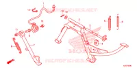 BEQUILLE pour Honda SH 150 D de 2013