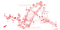CADRE pour Honda SH 150 D de 2013