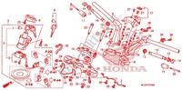 GUIDON   TE DE FOURCHE pour Honda ST 1300 ABS POLICE de 2006