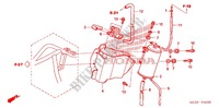 RESERVOIR DE RECYCLAGE DES GAZ pour Honda ST 1300 ABS POLICE de 2012