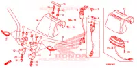 GUIDON pour Honda TRX 250 FOURTRAX RECON Electric Shift de 2011