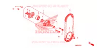 POMPE A HUILE pour Honda TRX 250 FOURTRAX RECON Electric Shift de 2011