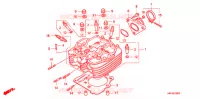 CULASSE pour Honda SPORTRAX TRX 400 X de 2013