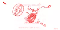 ALTERNATEUR pour Honda FOURTRAX 420 RANCHER 4X4 Electric Shift CAMO de 2011