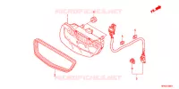 FEU ARRIERE pour Honda FOURTRAX 420 RANCHER 4X4 Electric Shift de 2011