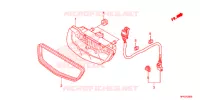 FEU ARRIERE pour Honda FOURTRAX 420 RANCHER 4X4 Electric Shift de 2013