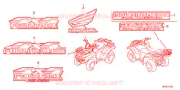 T (2) pour Honda FOURTRAX 420 RANCHER 4X4 Manual Shift CAMO de 2011