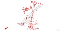 ARBRE DE DIRECTION (STD) pour Honda FOURTRAX 420 RANCHER 4X4 Manual Shift CAMO de 2011
