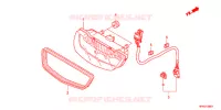 FEU ARRIERE pour Honda FOURTRAX 420 RANCHER 4X4 Manual Shift RED de 2011