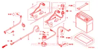 BATTERIE pour Honda FOURTRAX 420 RANCHER 4X4 Manual Shift RED de 2011