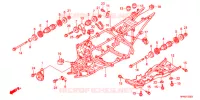 CADRE pour Honda FOURTRAX 420 RANCHER 4X4 Manual Shift RED de 2011