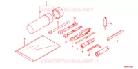 OUTIL pour Honda FOURTRAX 420 RANCHER 4X4 Manual Shift RED de 2011