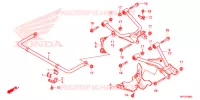 BRAS ARRIERE pour Honda FOURTRAX 420 RANCHER 4X4 AT PS de 2013