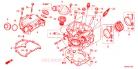 CULASSE pour Honda FOURTRAX 420 RANCHER 4X4 PS RED de 2011