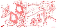 RADIATEUR pour Honda FOURTRAX 420 RANCHER 4X4 PS RED de 2011