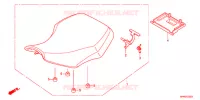 SELLE pour Honda FOURTRAX 420 RANCHER 4X4 PS RED de 2011
