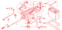 BATTERIE pour Honda FOURTRAX 420 RANCHER 4X4 Electric Shift de 2011