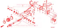 BRAS OSCILLANT pour Honda FOURTRAX 500 FOREMAN RUBICON Hydrostatic de 2013