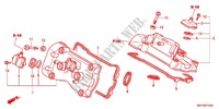 COUVRE CULASSE pour Honda CROSSRUNNER 800 GRISE de 2013