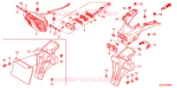 FEU ARRIERE pour Honda CROSSRUNNER 800 GREY de 2013