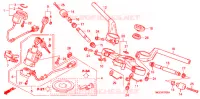 GUIDON   TE DE FOURCHE pour Honda VFR 1200 F de 2014