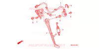 BEQUILLE pour Honda VFR 1200 F de 2014