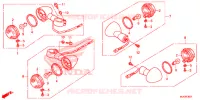 CLIGNOTANT (VT750C2S/S) pour Honda SHADOW VT 750 SPIRIT S de 2013