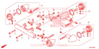 CLIGNOTANT (VT750C/CA/CS) pour Honda SHADOW VT 750 AERO de 2014