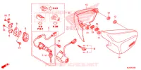 COUVERCLES LATERAUX (VT750C/C2S/CA/CS) pour Honda SHADOW VT 750 de 2013