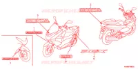 AUTOCOLLANTS pour Honda PCX 125 SPECIAL EDITION de 2013