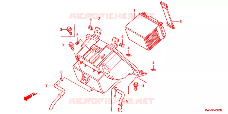 BATTERIE Honda SCOOTER 125 PCX 2013  WW125EX2D