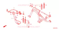 BEQUILLE pour Honda PCX 125 de 2014