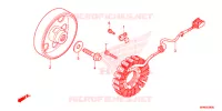 ALTERNATEUR pour Honda CB 1000 R ABS RED de 2014