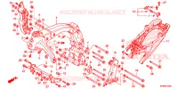 CADRE pour Honda CB 1000 R ABS RED de 2014