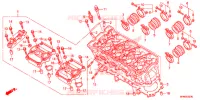 CULASSE pour Honda CB 1000 R ABS RED de 2014