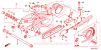 BRAS OSCILLANT pour Honda CB 1000 R de 2014